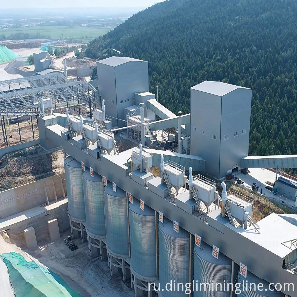 Continuous Limestone Processing Line